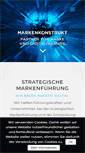 Mobile Screenshot of markenkonstrukt.de