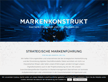 Tablet Screenshot of markenkonstrukt.de